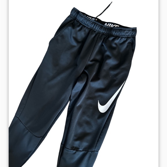 Nike Men's Therma Fit Graphic Tapered GX Swoosh Pants 800317-010 Size S - Picture 2 of 6